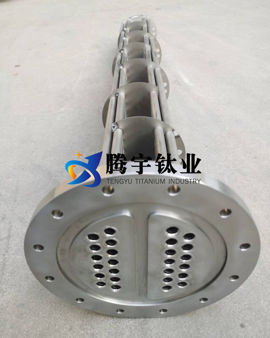 騰宇鈦業談大型鈦列管式換熱器管板的加工
